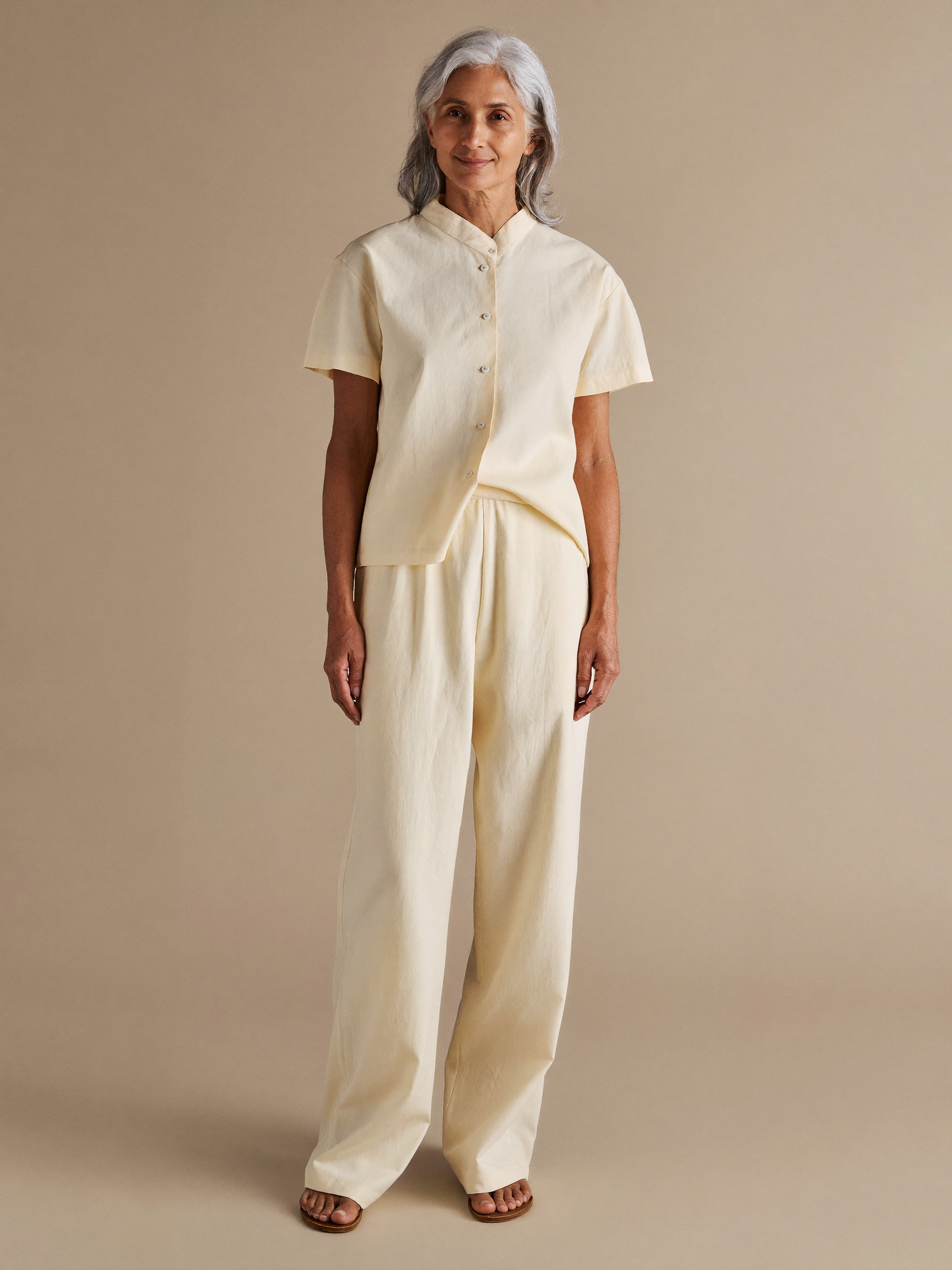 Women's Casual Cotton-linen Two-pieces Set