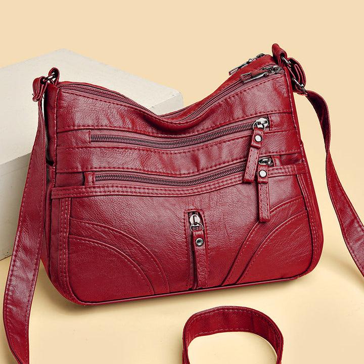 Casual Vintage Bag - Durable Shoulder or Crossbody Bag
