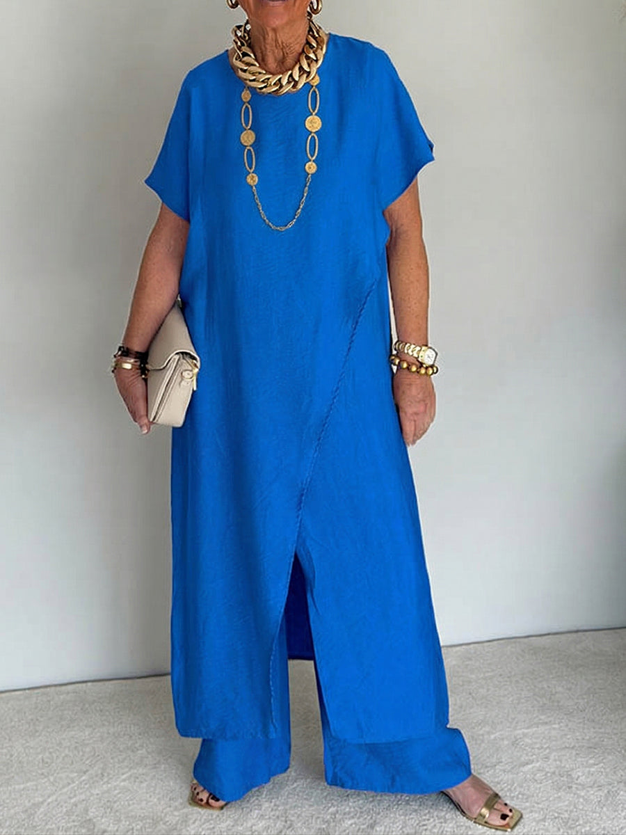 Arbutus Lane — Asymmetrical Knit Set