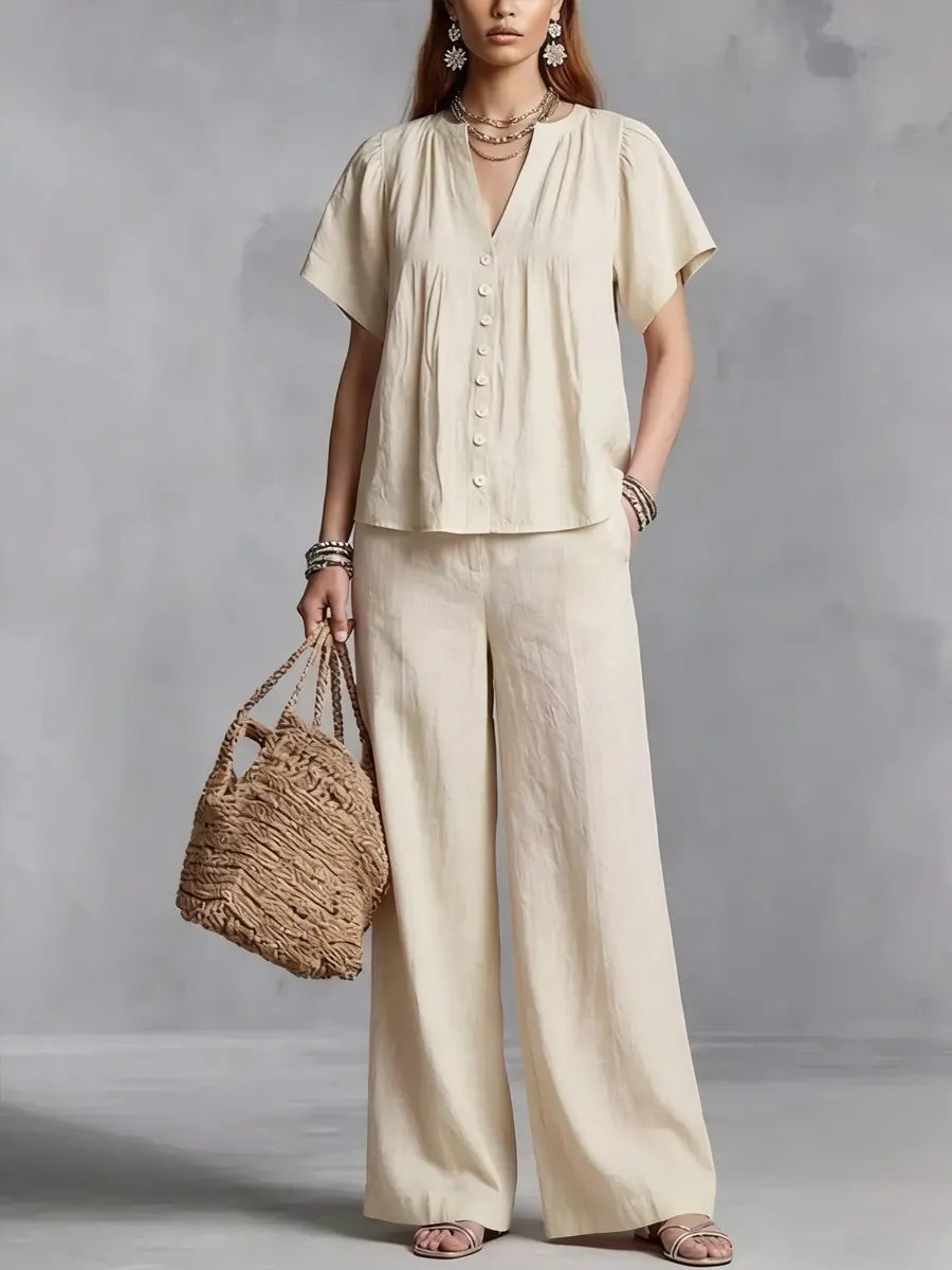 Women's Flow Wide-leg Pants Set