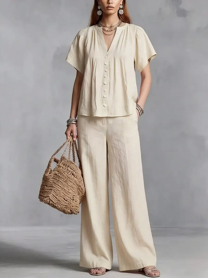 Women's Flow Wide-leg Pants Set