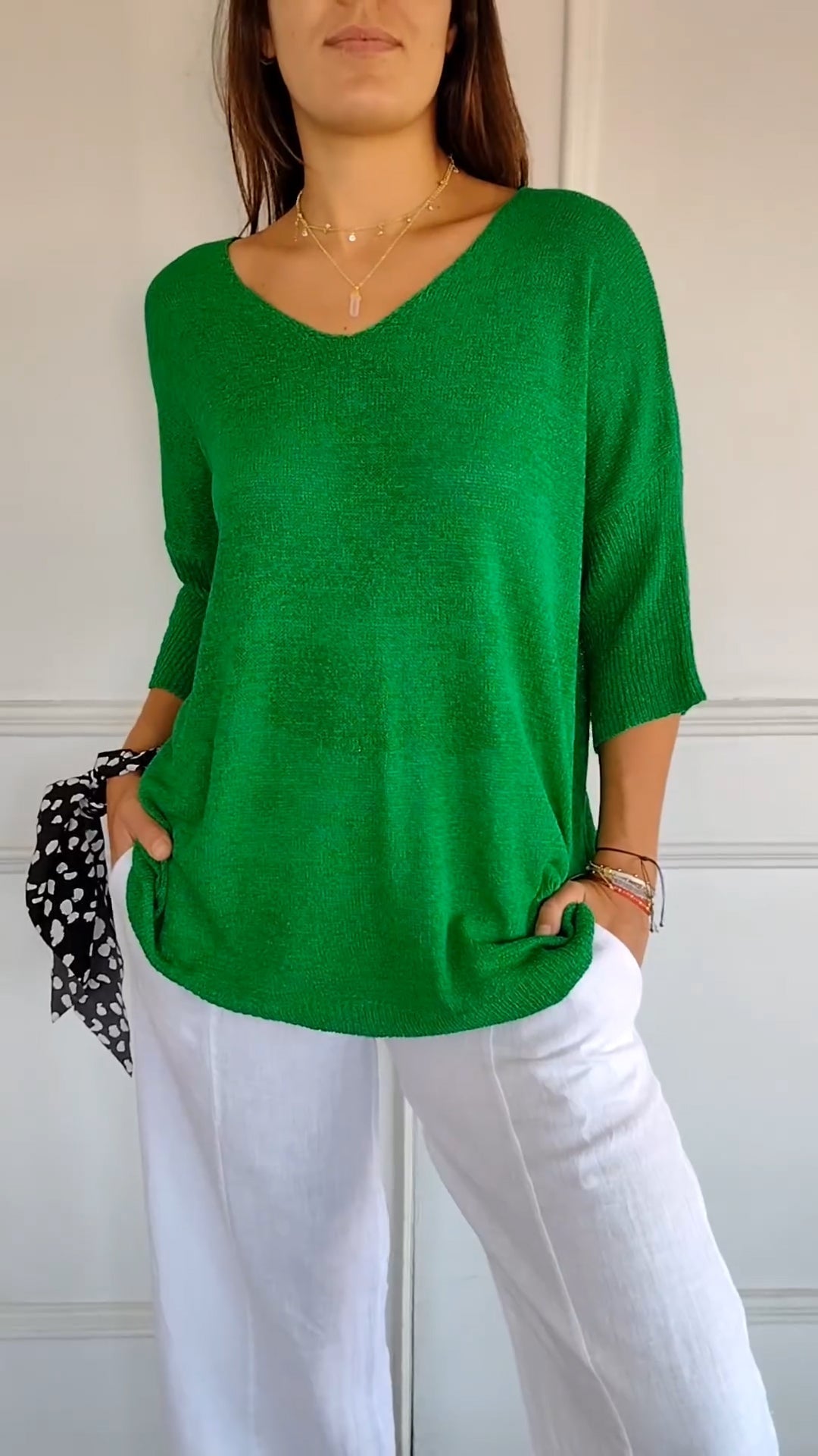 LAUREN | Women Casual V-Neck Top