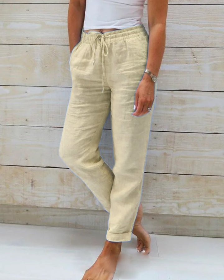 Elodie - Luxe blend Tailored Trousers