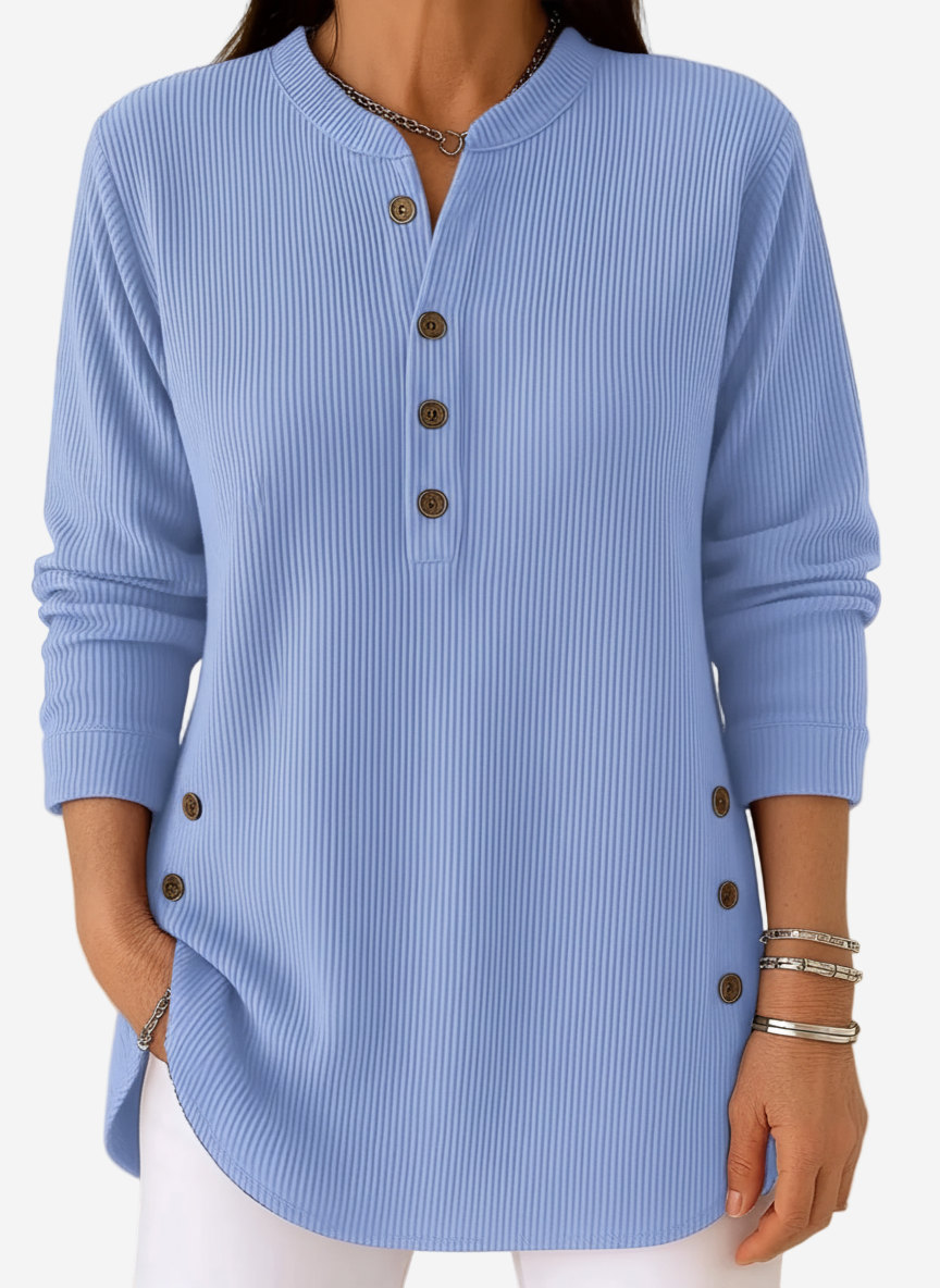 Harperly – Long Sleeve Solid Knitwear