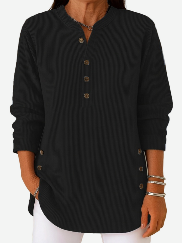 Harperly – Long Sleeve Solid Knitwear