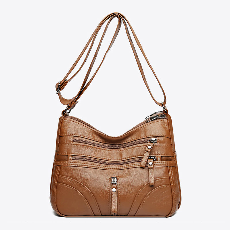 Casual Vintage Bag - Durable Shoulder or Crossbody Bag
