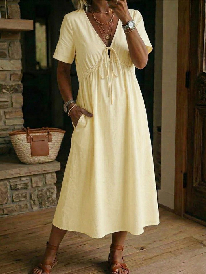 Women's V-neck Wrap Dress