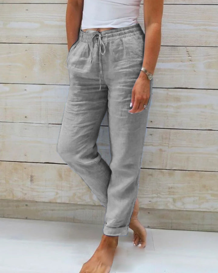 Elodie - Luxe blend Tailored Trousers