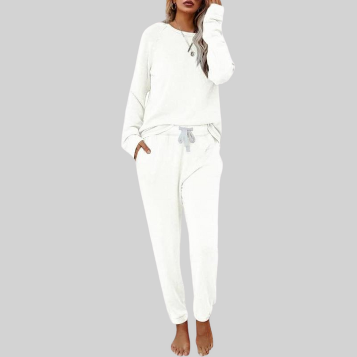 Jocelyn| Casual Long Sleeve and Sweatpants Set