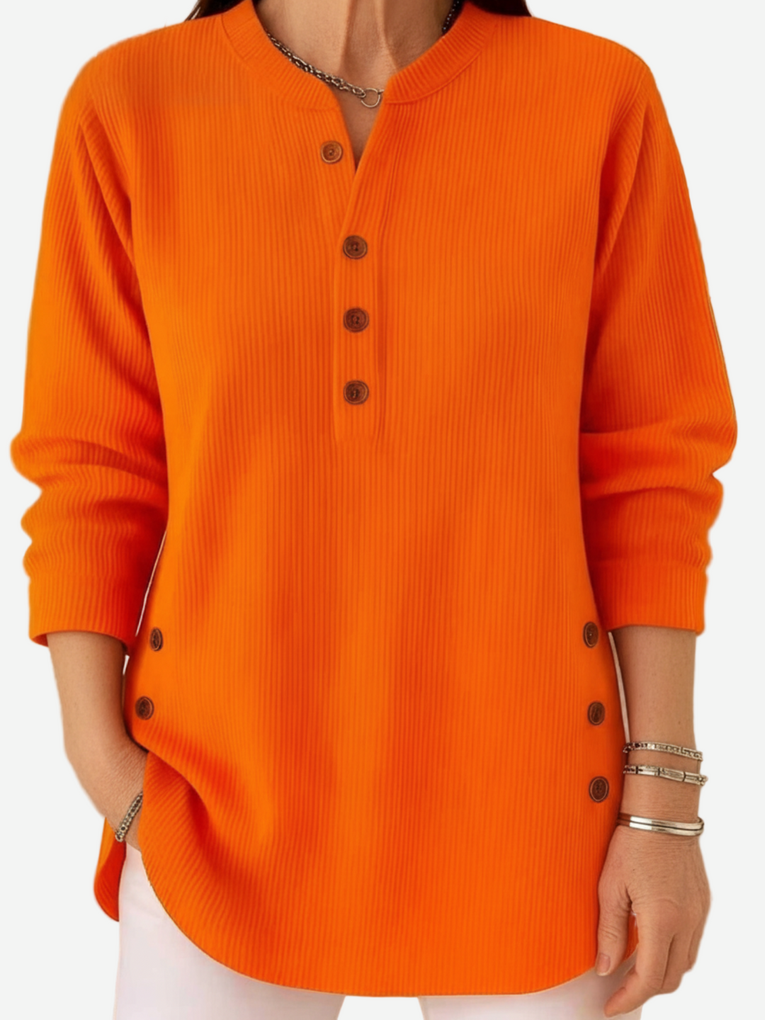 Harperly – Long Sleeve Solid Knitwear