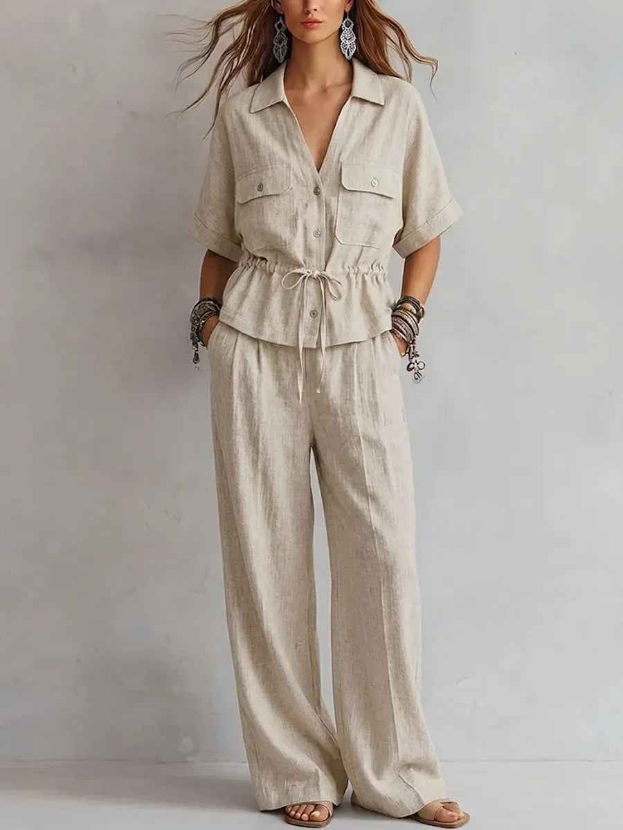 Workwear-style Relaxed Drift Set