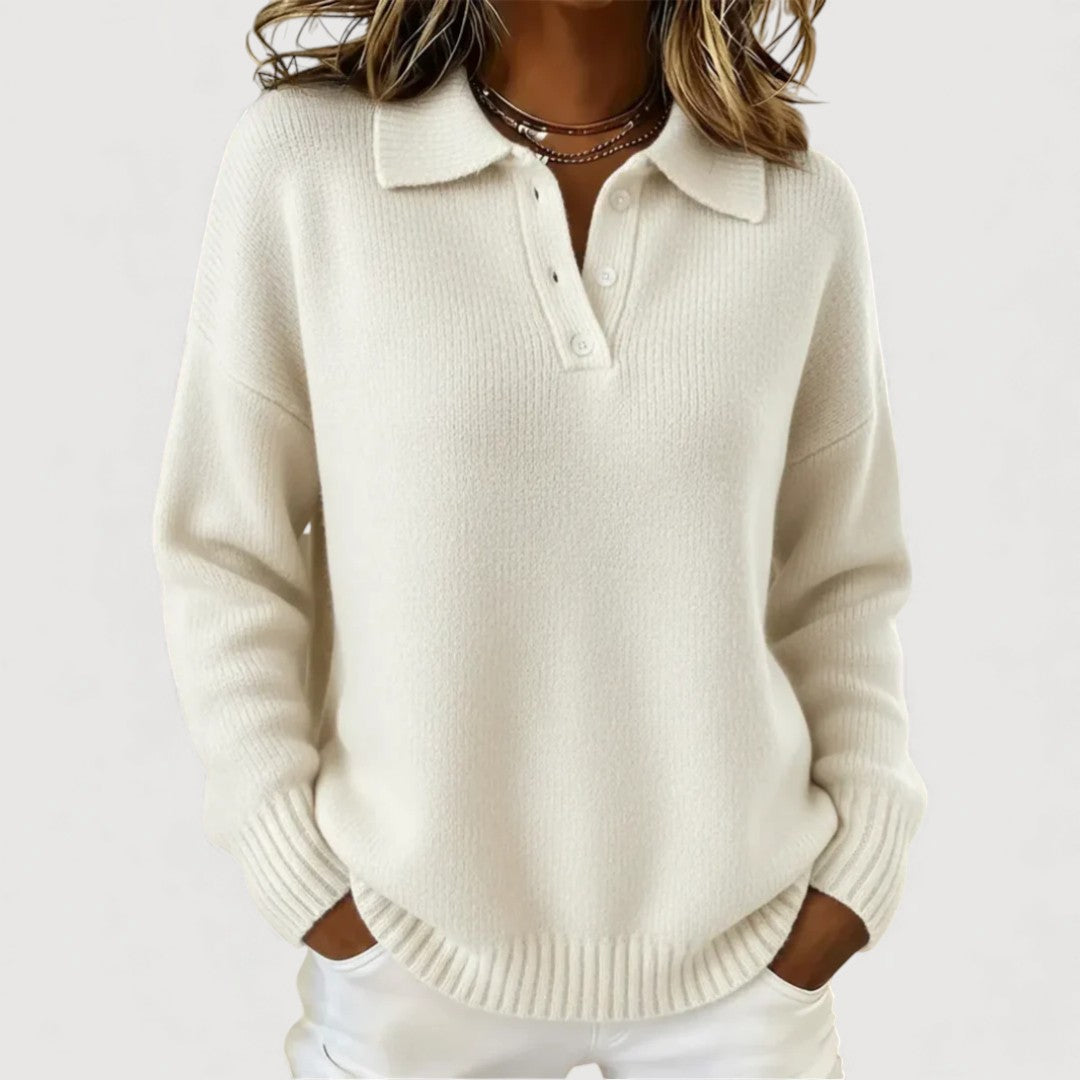 Isabel | Cozy Collared Knitwear