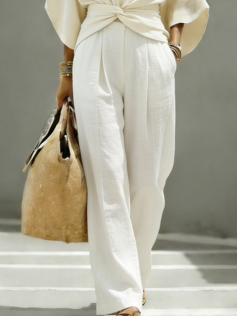 Liora | Wide-Leg Pants – Effortless Flow Fit