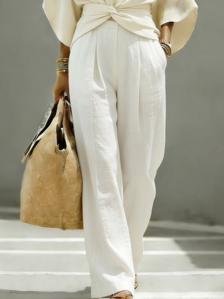 Liora | Wide-Leg Pants – Effortless Flow Fit