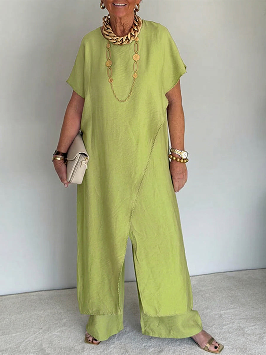 Arbutus Lane — Asymmetrical Knit Set