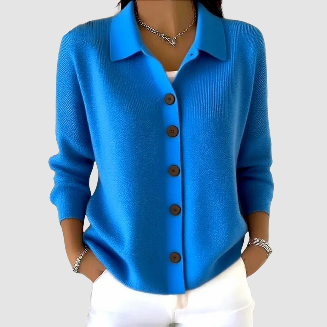 Riah | Soft Button-Up Knit Cardigan