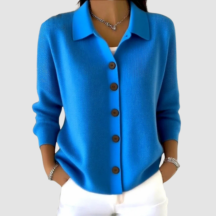 Riah | Soft Button-Up Knit Cardigan