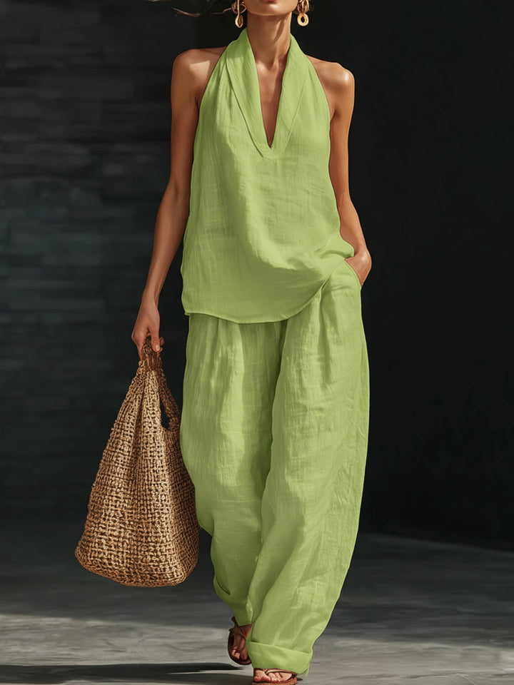 Casual And Cozy Minimalist Ease Two-piece Set