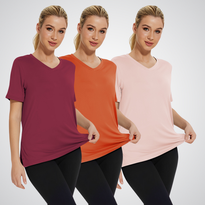 SELENA | Casual Loose Fit Tee Pack of 3