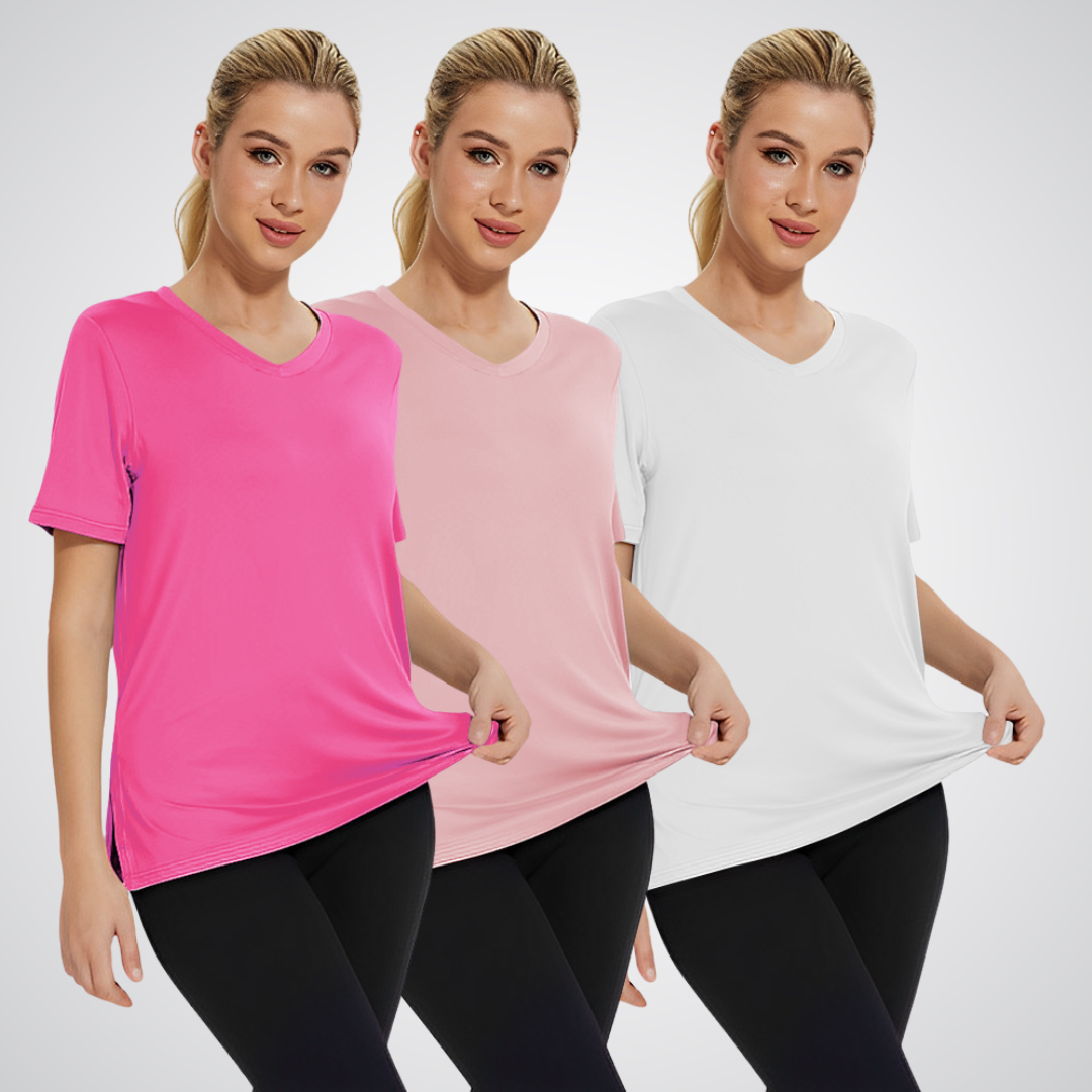 SELENA | Casual Loose Fit Tee Pack of 3