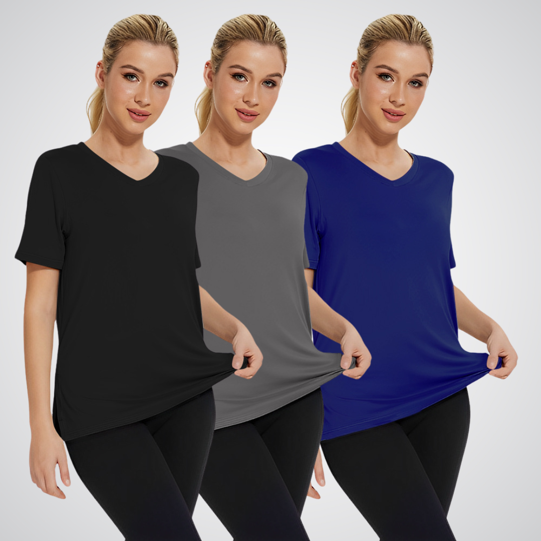 SELENA | Casual Loose Fit Tee Pack of 3