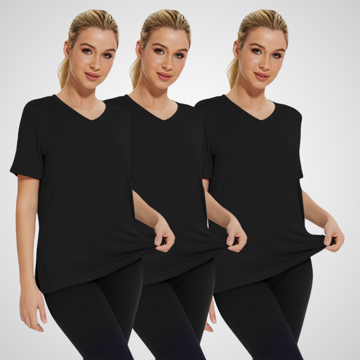 SELENA | Casual Loose Fit Tee Pack of 3
