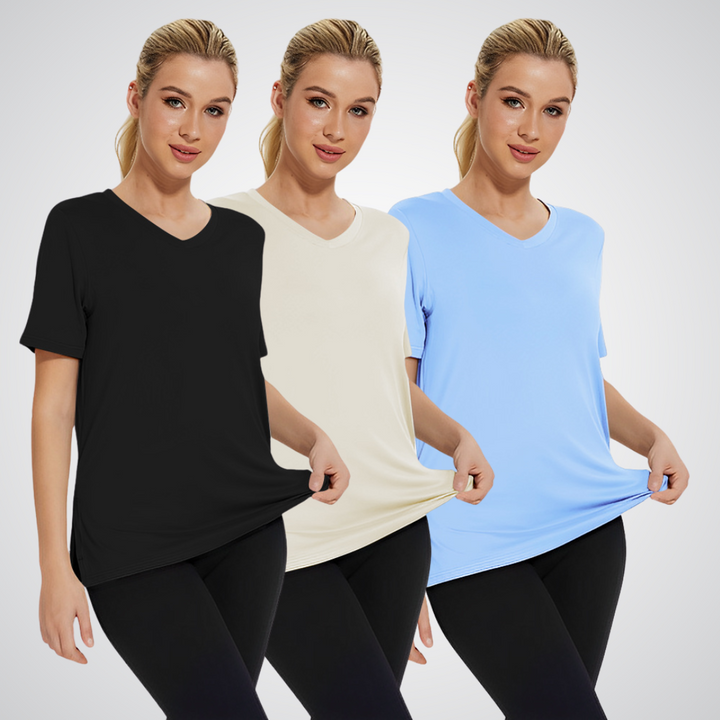 SELENA | Casual Loose Fit Tee Pack of 3