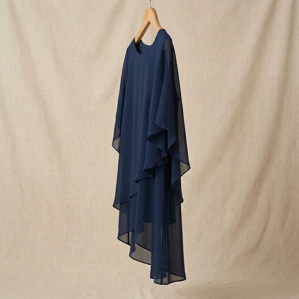 Coastal Grace — Draped Top Palazzo Set
