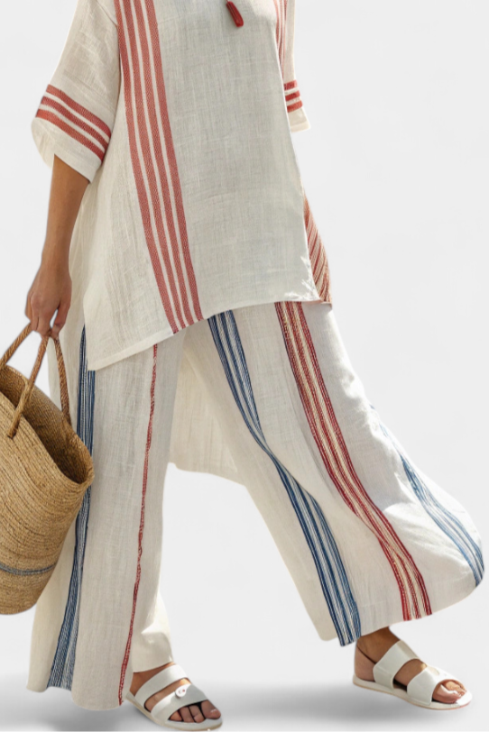 Solvane & Co. — Striped Breeze Set