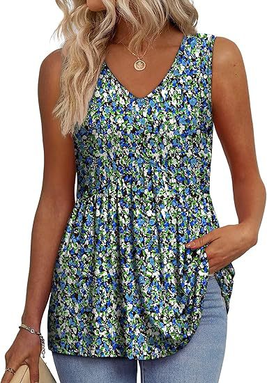 ELIORA | Effortless Flowy Sleeveless Tank Top