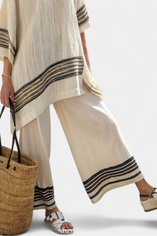 Solvane — Striped Breeze Set