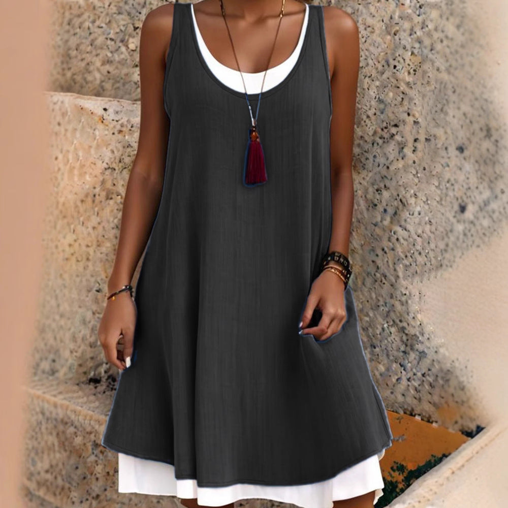 Elora | Layered Casual Dress – Relaxed Airy Fit