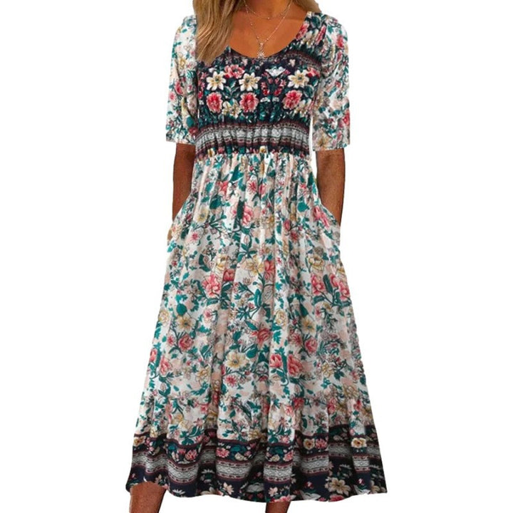 Alessa | Boho Casual Dress – Relaxed Flow Fit