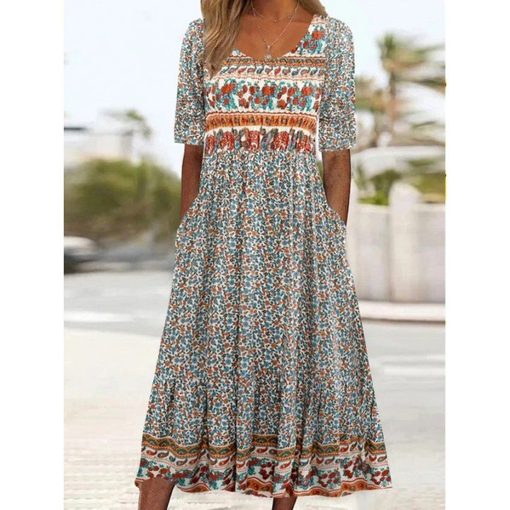Alessa | Boho Casual Dress – Relaxed Flow Fit