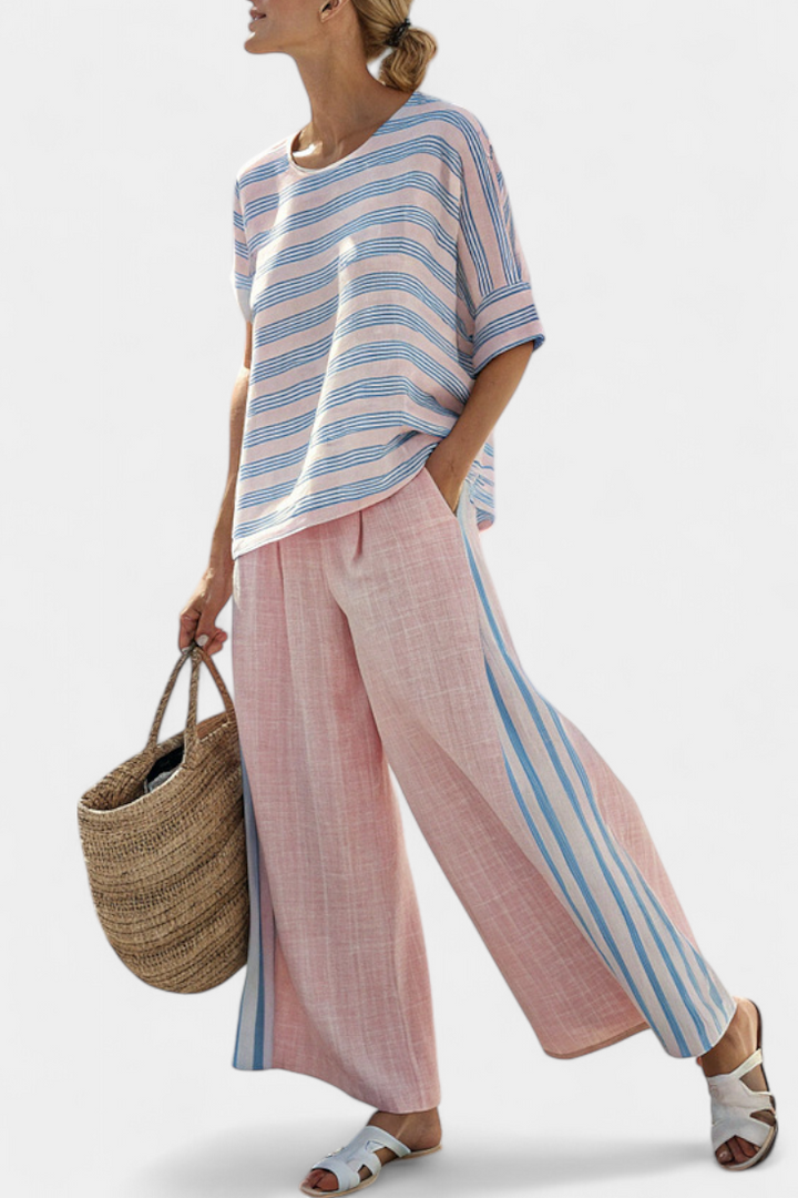 Seabreeze & Co. — Coastal Drift Stripe Set