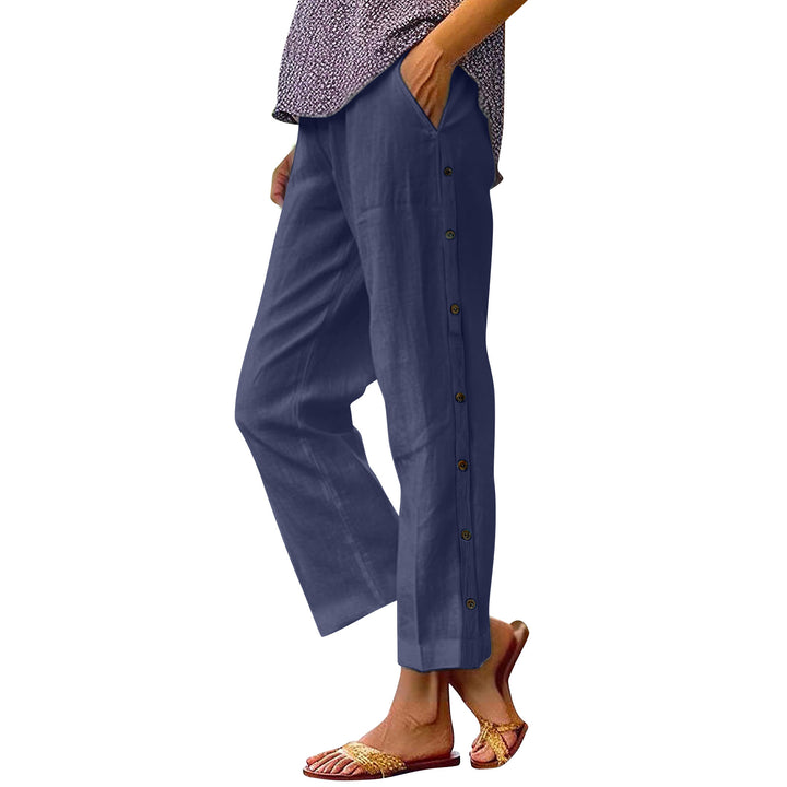Everyday Ease | Relaxed soft-blend Cropped Pants