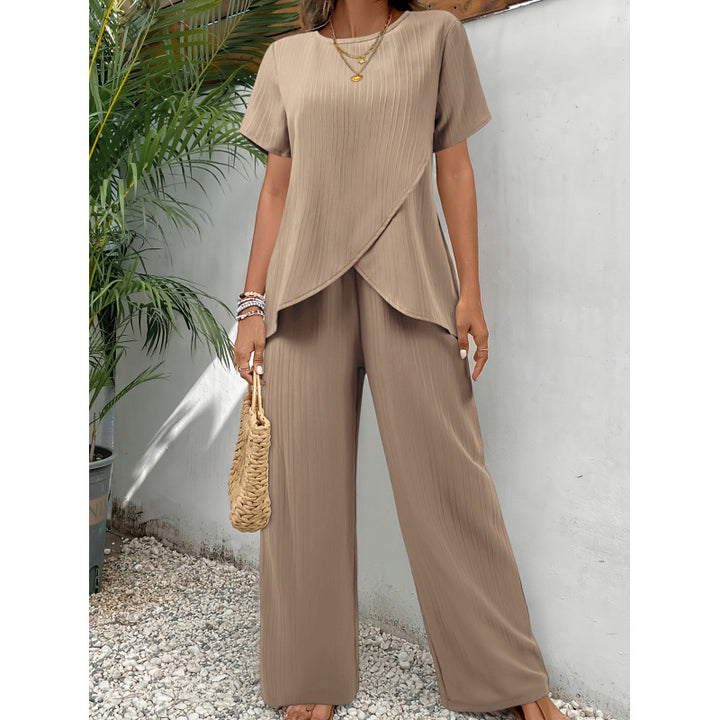 Easy Layers — Relaxed Knit Two-Piece Set