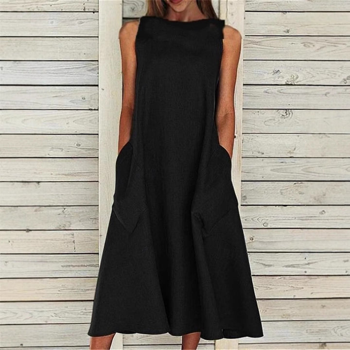 Mirelle | Minimal Casual Dress – Relaxed Pocket Fit