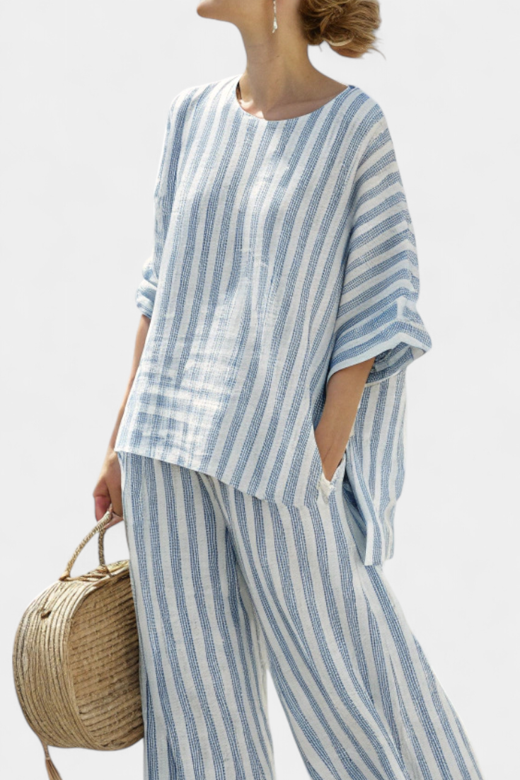 Truvane — Classic Stripe Breeze Set