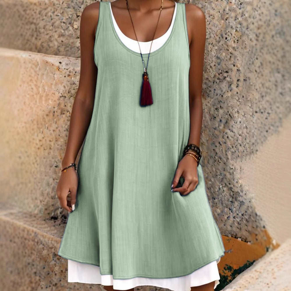 Elora | Layered Casual Dress – Relaxed Airy Fit