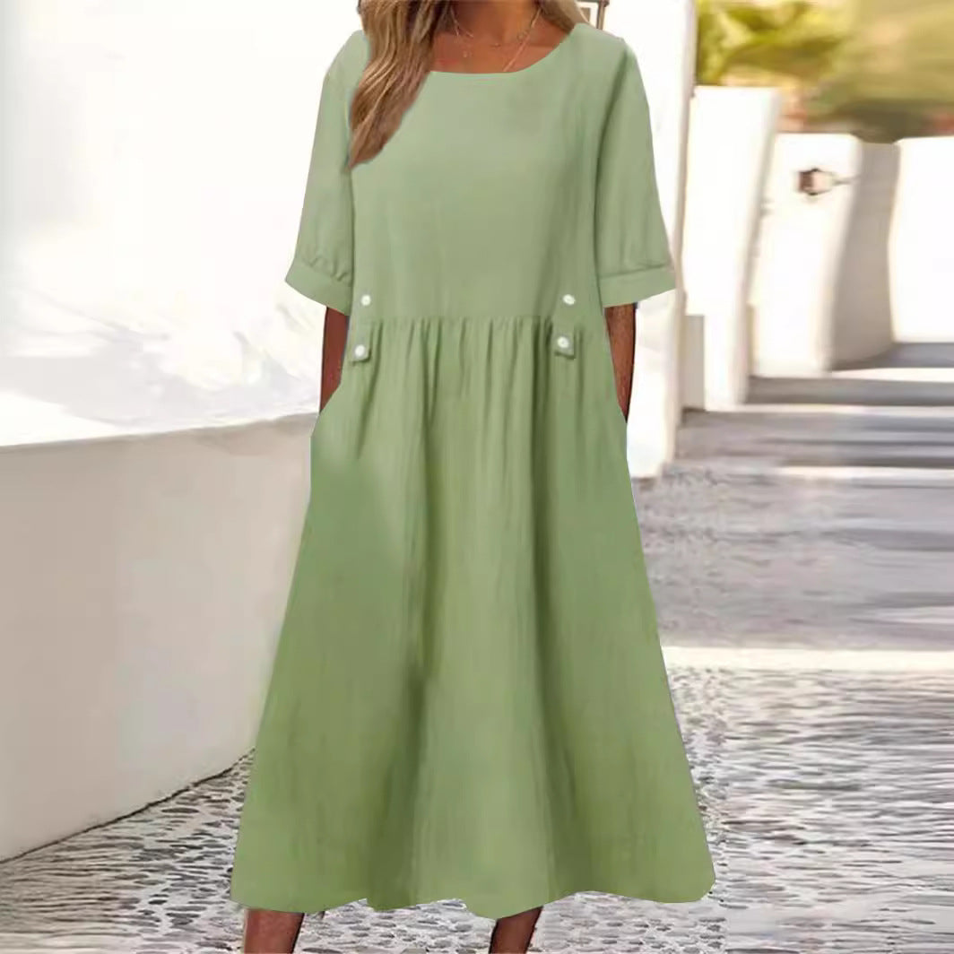 Elise | Minimal Casual Dress – Relaxed Soft Fit