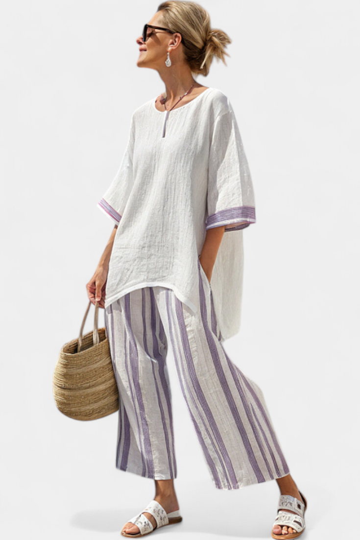 Faelith — Stripe Flow Set