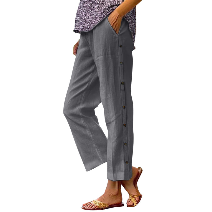 Everyday Ease | Relaxed soft-blend Cropped Pants