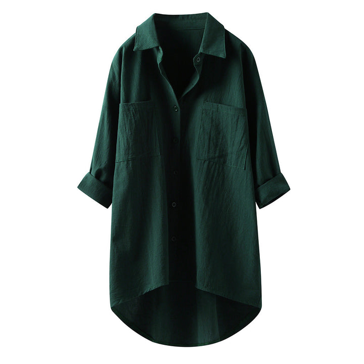 Everyday Edit | Relaxed blend Blouse with Pocket Detail