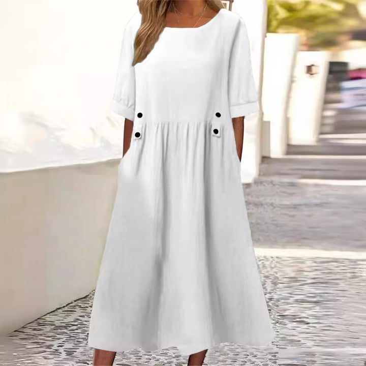 Elise | Minimal Casual Dress – Relaxed Soft Fit