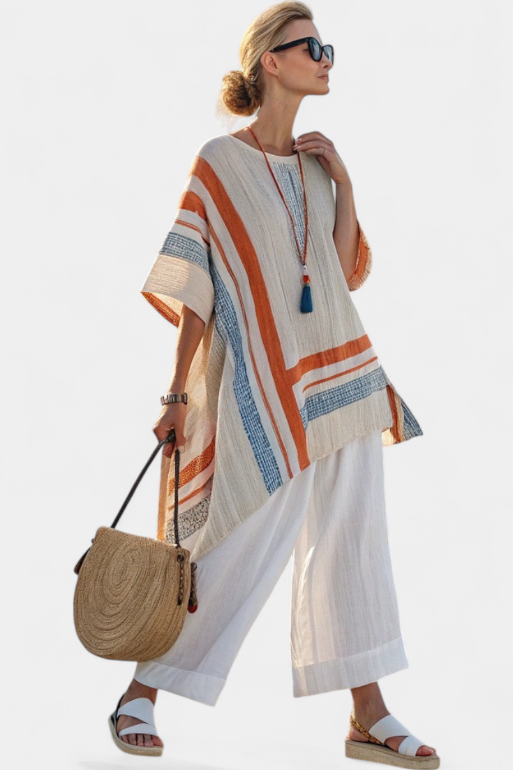 Solvane — Striped Drift Set
