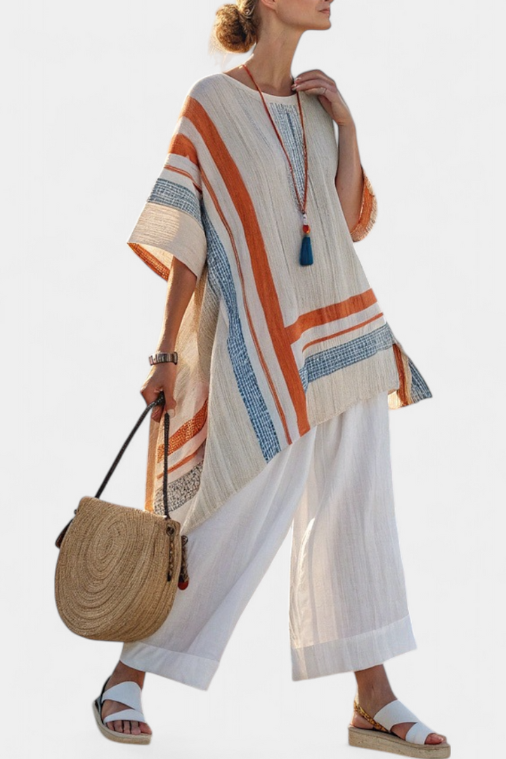 Solvane — Striped Drift Set