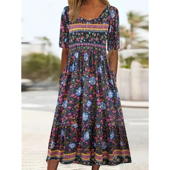Alessa | Boho Casual Dress – Relaxed Flow Fit