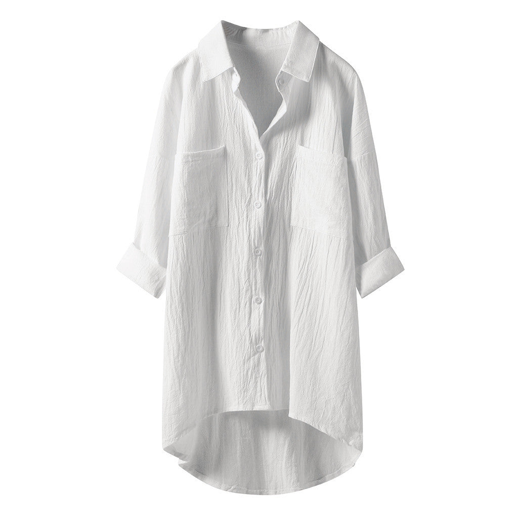 Everyday Edit | Relaxed blend Blouse with Pocket Detail