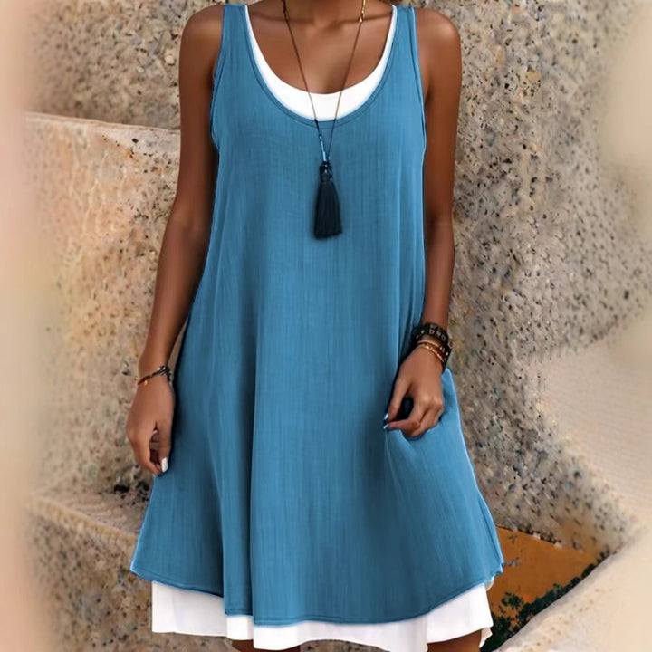Elora | Layered Casual Dress – Relaxed Airy Fit